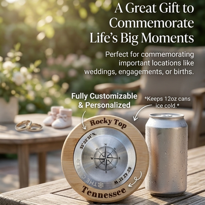 Compass Personalized Chillr Drink Sets